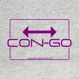 Con-Go Logo Purple T-Shirt